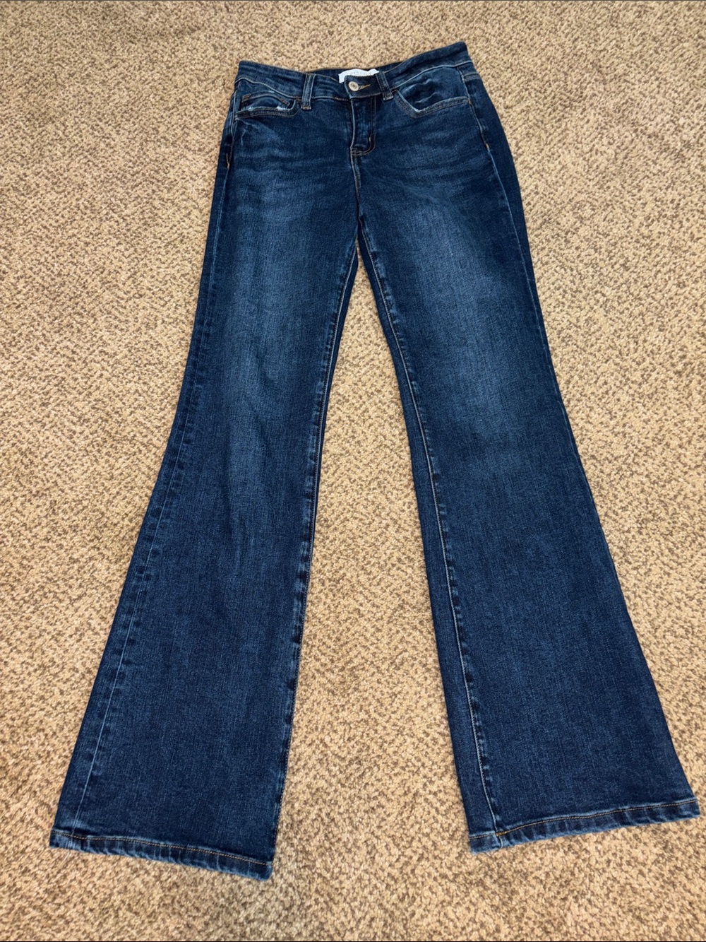 Dark Blue Flared Women's Jeans